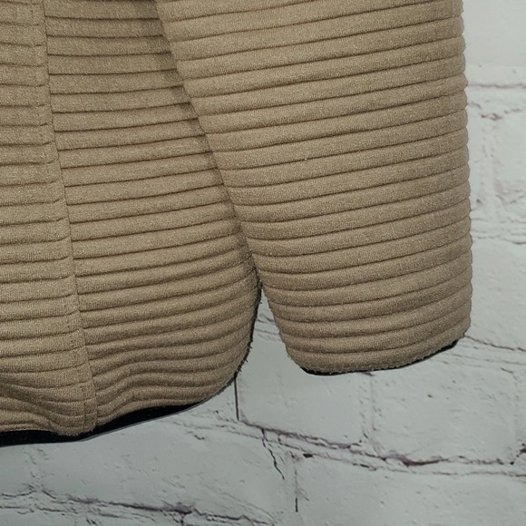 Simply Southern Ribbed Pullover Sweater in Mocha and Black Trim Women's Size XL - Picture 11 of 16